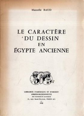 9782720004087-Le caractère du dessin en Egipte ancienne.